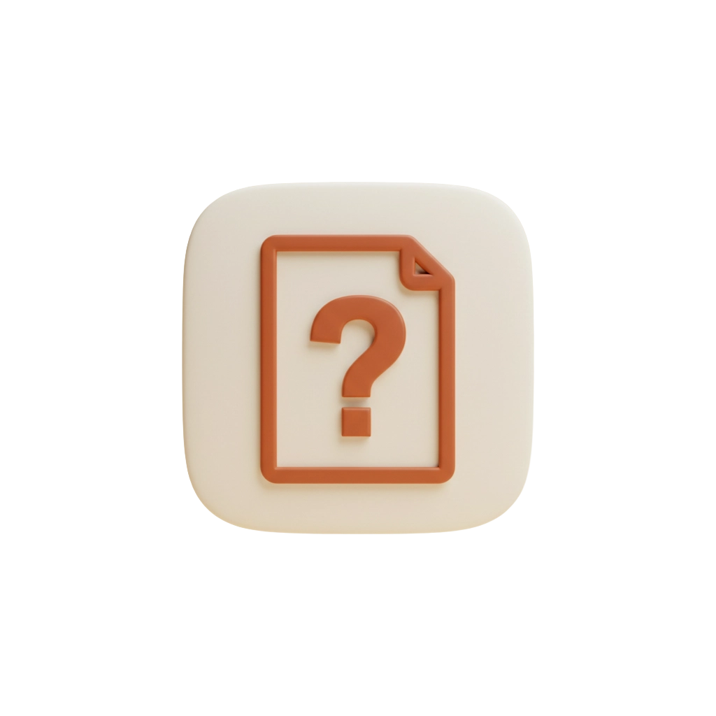 Blank brief icon tile